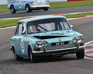 Donington Historic Festival, May 2019 Prints: CJ7 8459 Andrew Sharp, Paul Auston, Triumph 2000