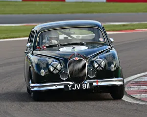 Donington Historic Festival, May 2019 Prints: CJ7 8483 Harvey Stanley, Guy Harman, Jaguar Mk1 Coombs