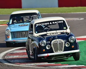 Donington Historic Festival, May 2019 Prints: CJ7 8501 Michael Ross, Neil Primrose, Austin A35 Speedwell