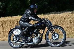 Mike Farrall Prints: CJ9 0547 Mike Farrall, Rudge 500cc