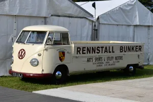 Goodwood Festival Of Speed 2021 Prints: CJ9 1333 VW T1 Renntransporter Bunker Volkswagen Porsche transporter