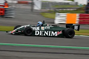 Murray Walker Memorial Trophy For Masters Historic Formula One Prints: CJ9 2245 Jamie Constable, Tyrrell 011