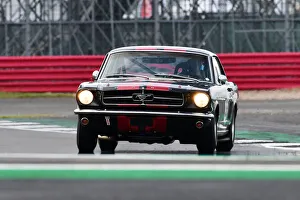 Transatlantic Trophy For Pre 66 Touring Cars Prints: CJ9 2535 Toby Barlow, Jonathan Evans, Ford Mustang