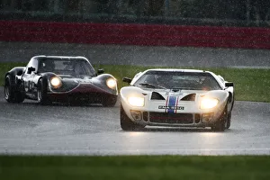 1962 To 1974 Prints: CJ9 2971 Michael Birch, Andy Newall, Ford GT40