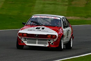 Prints of Lawrence Alexander, Alfa Romeo Alfetta GTV 2000, HRDC Classic Alfa Challenge for Classic and Historic Alfa Romeo, featuring 750 -166 series Alfa Romeos from the late fifties to the late eighties Festival Italia, Brands Hatch, Fawkham, Kent, England, Sunday 15th August, 2021 Prints: CJ9 3982 Lawrence Alexander, Alfa Romeo Alfetta GTV 2000