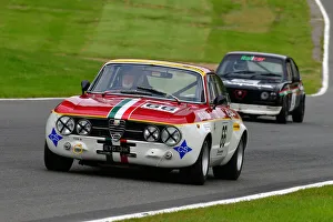 Prints of John Symes, Alfa Romeo GTAm Replica, HRDC Classic Alfa Challenge for Classic and Historic Alfa Romeo, featuring 750 -166 series Alfa Romeos from the late fifties to the late eighties Festival Italia, Brands Hatch, Fawkham, Kent, England, Sunday 15th August, 2021 Prints: CJ9 3987 John Symes, Alfa Romeo GTAm Replica