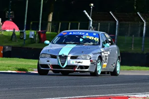 Prints of Andrew Bourke, Alfa Romeo 156, 750MC HITEK Alfa Romeo Championship, Festival Italia, Brands Hatch, Fawkham, Kent, England, Sunday 15th August, 2021 Festival Italia, Brands Hatch, Fawkham, Kent, England, Sunday 15th August, 2021 Prints: CJ9 4971 Andrew Bourke, Alfa Romeo 156