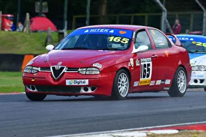 Prints of Andy Winterton, Alfa Romeo 156, 750MC HITEK Alfa Romeo Championship, Festival Italia, Brands Hatch, Fawkham, Kent, England, Sunday 15th August, 2021 Festival Italia, Brands Hatch, Fawkham, Kent, England, Sunday 15th August, 2021 Prints: CJ9 4979 Andy Winterton, Alfa Romeo 156