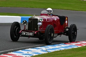 Prints of Christopher Mann, Alfa Romeo RL Targa Florio, Owner - Driver - Mechanic Pre-War Sports Cars, Bob Gerard Memorial Trophy races Meeting, VSCC Formula Vintage, Mallory Park, Leicestershire, England Bob Gerard Memorial Trophy Races Meeting, Mallory Park, Leicestershire, England, 22nd August 2021 Prints: CJ9 5786 Christopher Mann, Alfa Romeo RL Targa Florio