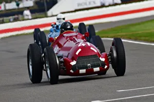 Festival Of Britain Trophy Prints: CJ9 7119 Peter Greenfield, Alfa Romeo 158 Alfetta