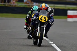 Richard Hann Prints: CJ9 7246 Richard Hann, Alex Olsen, Norton Manx 30M