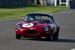Royal Automobile Club TT Celebration Prints: CJ9 7858 Mark Donnor, Stuart Graham, Jaguar E-Type