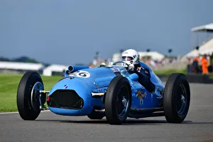 Festival Of Britain Trophy Prints: CJ9 8314 Klaus Lehr, Talbot-Lago Type 26C