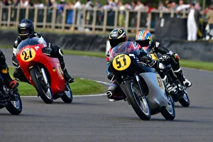 CJ9 8436 Levi Day, Fernando Mendes, BSA Gold Star DBD34, Derek Bunning, Brian Morrison