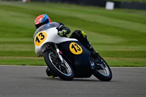 David Tetley Prints: CJ9 8533 David Tetley, Ian Lougher, Norton Manx 30M