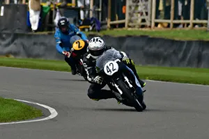Tommy Bridewell Prints: CJ9 8601 Tommy Bridewell, Andy Hornby, Norton Manx 30M