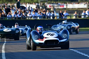 CJ9 9256 Phil Keen, Lister Jaguar Knobbly