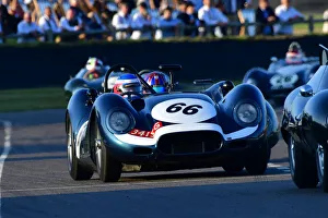 CJ9 9285 Phil Keen, Lister Jaguar Knobbly