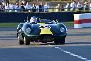John Hugenholtz Prints: CJ9 9322 John Hugenholtz, Lister-Jaguar Costin