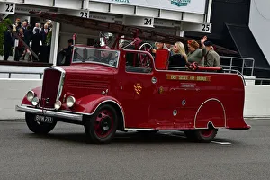 CJ9 9671 Tony Brooks, 1939, Dennis Fire Engine