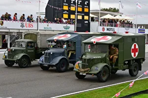 September 2021 Prints: CJ9 9837 Austin K2 Ambulances, Austin K3 Military Lorry