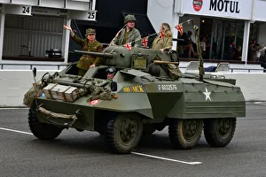 September 2021 Prints: CJ9 9843 Anthony Bendkowski, M8 Greyhound Armoured Car, Nitro Nick