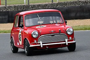 May 2021 Prints: CJM-P 0852 Ian Curley, Bill Sollis, Austin Mini Cooper S