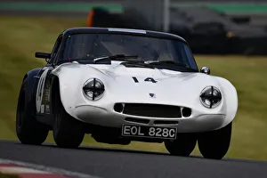 Prints of John Spiers, Tiff Needell, TVR Griffith 200, Gentlemen Drivers, Sports cars, GT cars, Masters Historic Festival, Brands Hatch Grand Prix Circuit, May 2021, Fawkham, Longfield, Kent, England Masters Historic Festival, Brands Hatch Grand Prix Circuit, May 2021 Prints: CJM-P 1009 John Spiers, Tiff Needell, TVR Griffith 200