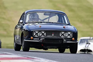 Prints of Nick Swift, Mark Burnett, Ogle SX 1000, Gentlemen Drivers, Sports cars, GT cars, Masters Historic Festival, Brands Hatch Grand Prix Circuit, May 2021, Fawkham, Longfield, Kent, England Masters Historic Festival, Brands Hatch Grand Prix Circuit, May 2021 Prints: CJM-P 1037 Nick Swift, Mark Burnett, Ogle SX 1000
