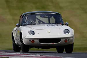 Prints of Roderick Jack, Lotus Elan, Gentlemen Drivers, Sports cars, GT cars, Masters Historic Festival, Brands Hatch Grand Prix Circuit, May 2021, Fawkham, Longfield, Kent, England Masters Historic Festival, Brands Hatch Grand Prix Circuit, May 2021 Prints: CJM-P 1060 Roderick Jack, Lotus Elan