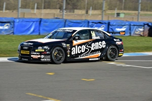Prints of Hunter Abbott, Alcosense Breathalysers racing, Audi A4, BTCC, BTCC Media Day 2014, car racing, Donington Park, motor racing, motor sport, touring cars BTCC 2014 Prints: CM1 0429 Hunter Abbott, Alcosense Breathalysers racing, Audi A4
