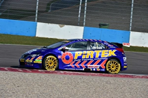 Prints of Andrew Jordan, Pirtek Racing, Honda Civic, BTCC, BTCC Media Day 2014, car racing, Donington Park, motor racing, motor sport, touring cars BTCC 2014 Prints: CM1 0499 Andrew Jordan, Pirtek Racing, Honda Civic