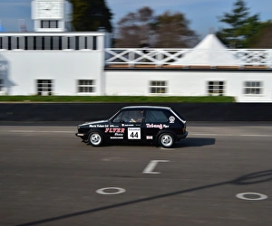 Jim Morris Prints: CM1 0834 Jim Morris, Barrie Whizzo Williams, VW Mk1 Golf GTi, Gerry Marshall Trophy