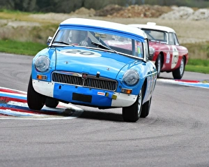 Guards Trophy For Gt Cars Prints: CM1 8456 Steve Mills, Tom Mills, MG B