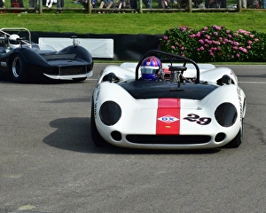 Goodwood Revival 2015 Prints: CM10 4799 Oliver Bryant, Lola Chevrolet T70 Spyder