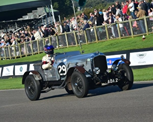 Pre 1939 Prints: CM10 6172 Gregor Fisken, Vauxhall 30-98 Brooklands Special