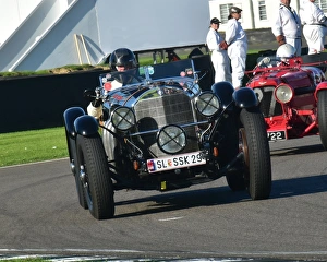 Pre 1939 Prints: CM10 6244 Helmut Rothenberger, Mercedes-Benz 710 SSK