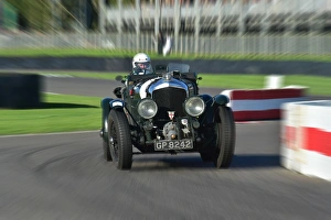 Goodwood Revival 2015 Prints: CM10 6353zb Martin Overington, Bentley 4Aoe blower