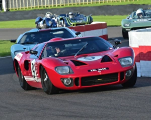 Goodwood Revival 2015 Prints: CM10 6507 Richard Meins, Ford GT40