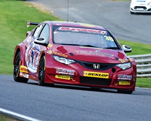 BTCC 2015 Finale Brands Hatch Prints: CM11 2311 Martin Depper, Honda Civic