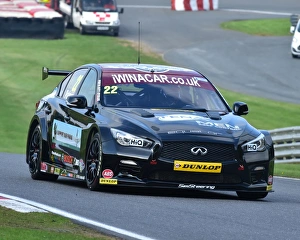 BTCC 2015 Finale Brands Hatch Prints: CM11 2321 Derek Palmer, Infiniti Q50