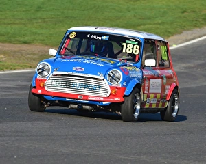 CSCC Halloween Meeting Brands Hatch November 2015 Prints: CM11 5788 David Franks, Stewert Lyddall, Austin Mini Mk III