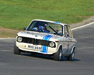 CSCC Halloween Meeting Brands Hatch November 2015 Prints: CM11 5796 Ian Everett, Gary Makein, BMW 1502, NVG 263 P