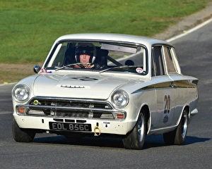 CSCC Halloween Meeting Brands Hatch November 2015 Prints: CM11 5797 Donald Naismith, Ford Lotus Cortina, EOL 856 C