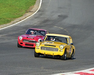 Mike Mcbride Prints: CM11 5861 Richard Byron, Ian Bryon, MG Midget, Mike McBride, MG CGT, J 12165