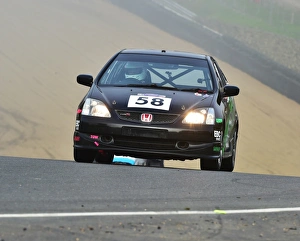 Open Race Prints: CM11 5971 Karl Lantree, Philip Pitman, Honda Civic Type R