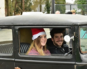VSCC Winter Driving Tests, 5th December 2015 Prints: CM11 6501 Miss Madeleine Rose, Austin 7 Saloon