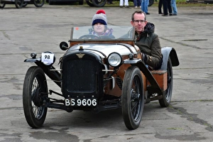VSCC Winter Driving Tests, 5th December 2015 Prints: CM11 6691 Miss Kate Burke, Austin 7