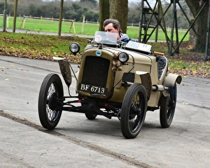 VSCC Winter Driving Tests, 5th December 2015 Prints: CM11 6727 Russell Mills, Austin 7 Ulster Sports Replica