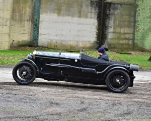 VSCC Winter Driving Tests, 5th December 2015 Prints: CM11 6840 Mrs Jo Blakeney-Edwards, Frazer Nash Super Sports